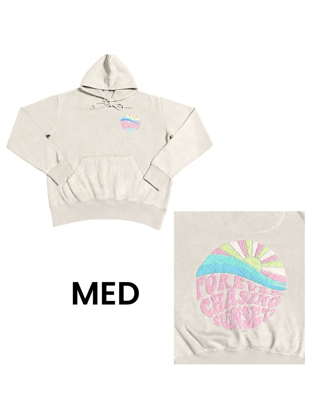 Burnout Hoodie “Orlando Florida” “Forever Chasing Sunsets”